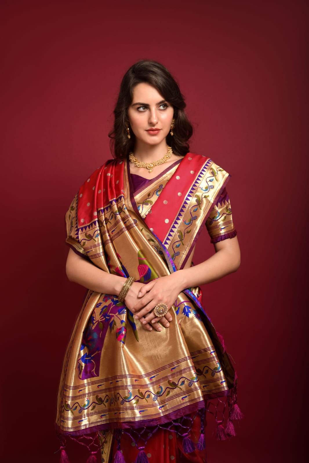 Banarasi Soft Silk Paithani Saree